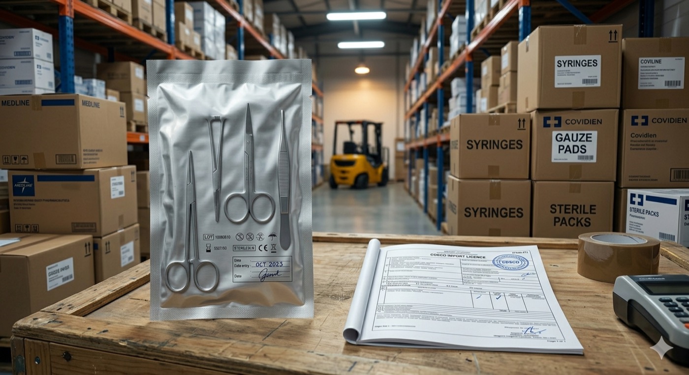 Medical devices import — CDSCO Form 41, Schedule M